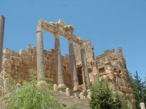 Baalbek: Entrance to the Temple of Jupiter