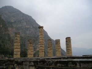 Remaining columns of the Temple of Apollo