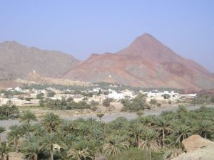 Scenery just outside of Muscat