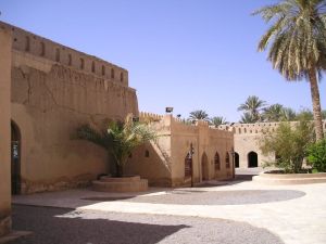 The courtyard of Nizwa Fort